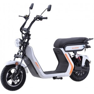 Elektrinis motoroleris E-Baldur 1.0 A 2000W, 2 x 20AH Baltas